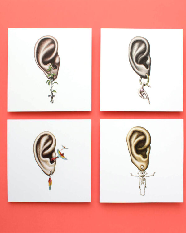 Quear-ring Prints | set of 4