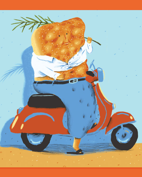 Gay Bread | Focaccia Print