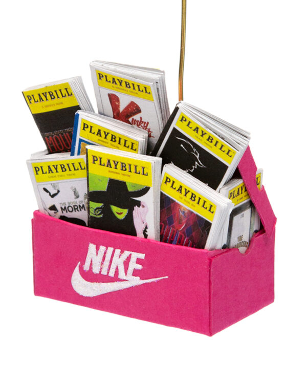 Playbill Shoebox Ornament (Act I) Raffle Ticket <br><br><span>Handmade by Greg Kozatek