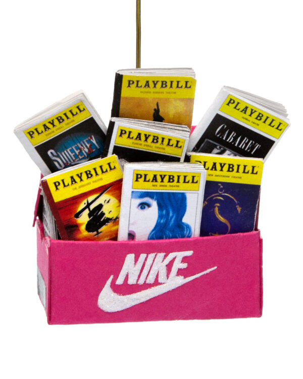 Playbill Shoebox Ornament (Act II) Raffle Ticket <br><br><span>Handmade by Greg Kozatek