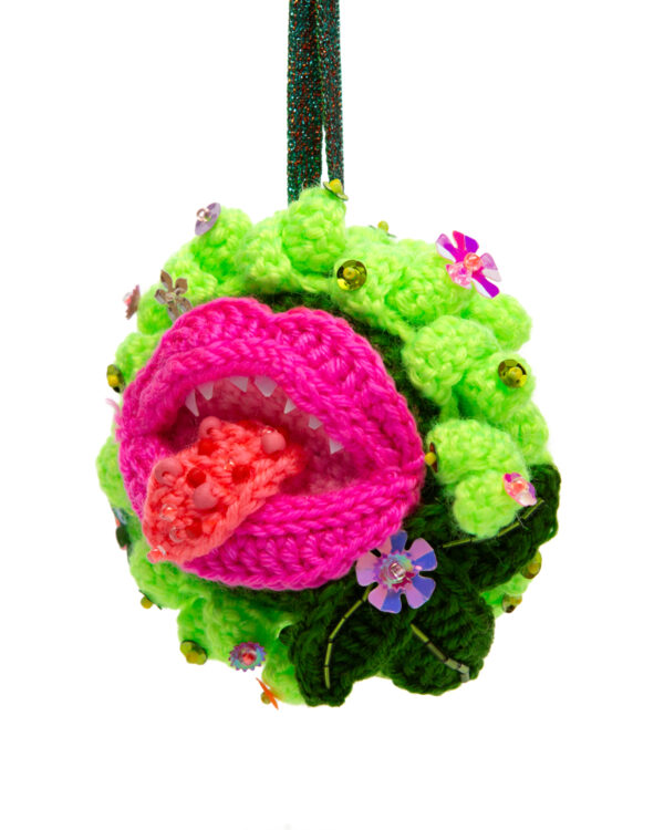 Queernivorous Plant Ornament Raffle Ticket <br><br><span>Handmade by Wendy Wood