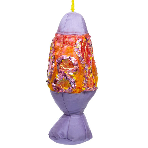 Lava Lamp Ornament Raffle Ticket <br><br><span>Handmade by Stephanie Seibel