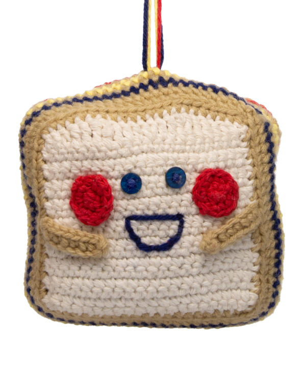 Wonder Bread Ornament Raffle Ticket<br><br><span>Handmade by Kalyani Kastor