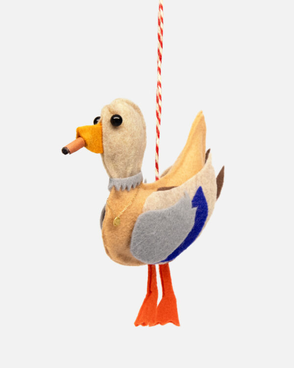 Tony Soprano's Pool Duck Ornament Raffle Ticket</i><br><br><span>Handmade by Rachel Byland