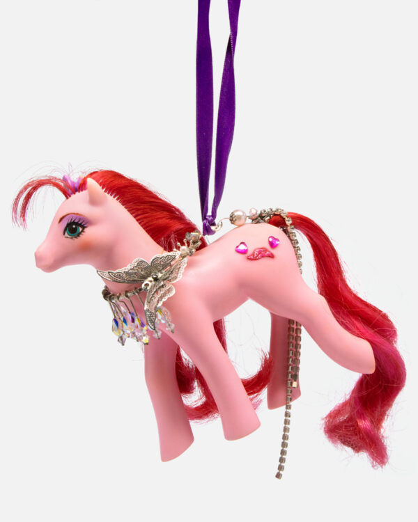 My Little Pink Pony Club Ornament Raffle Ticket<br><br><span>Handcrafted by Mary Jane Begin