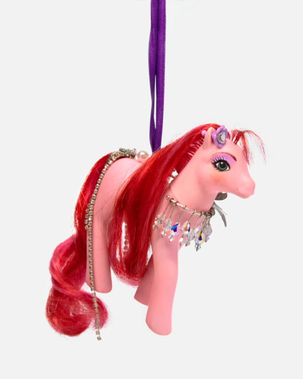 My Little Pink Pony Club Ornament Raffle Ticket<br><br><span>Handcrafted by Mary Jane Begin