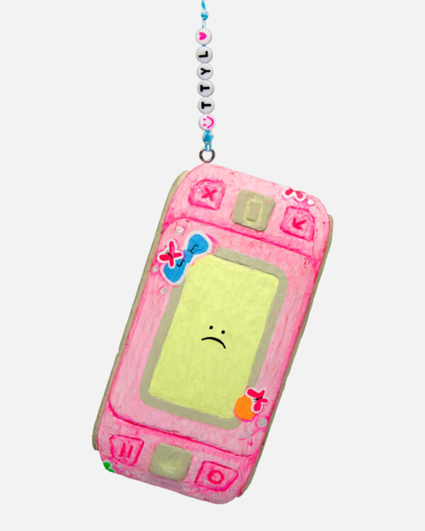 T-Mobile Juicy Couture Sidekick II Ornament Raffle Ticket <br><br><span>Handmade by Aaron Fernandez