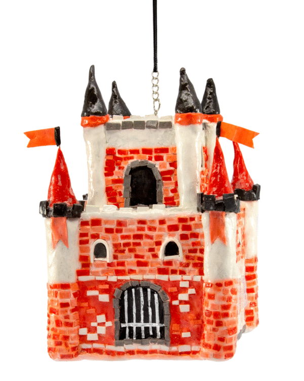 Queer Childhood Fantasy Castle Ornament Raffle Ticket<br><br><span>Handmade by Jack X. Zhou
