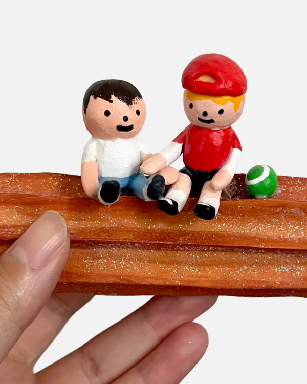 The Churro from <i>Challengers</i> Ornament Raffle Ticket<br><br><span>Handmade by Jennifer Xiao