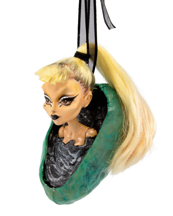 Lady Gaga's Grammy Egg Ornament Raffle Ticket<br><br><span>Handmade by Colin Verdi