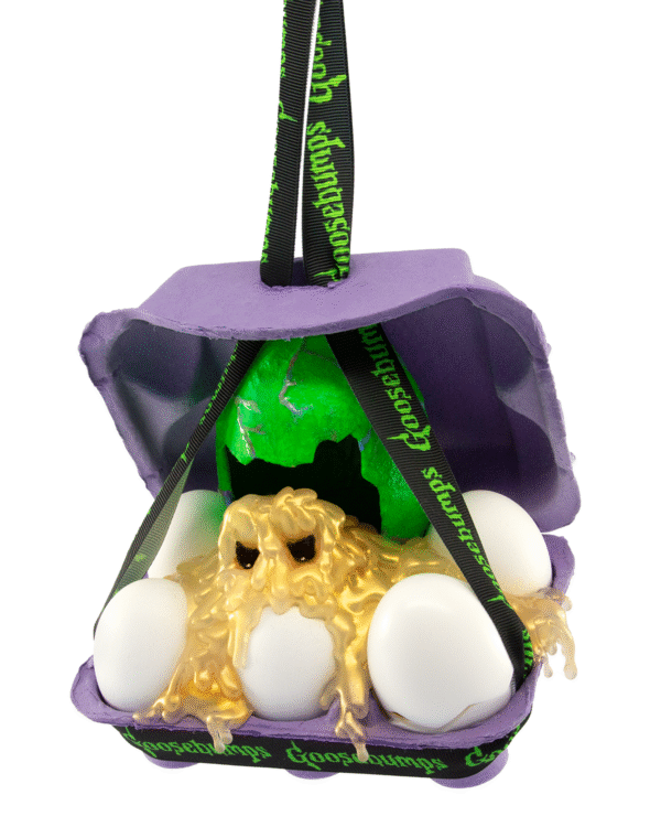 Goosebumps' Egg Monsters from Mars Ornament Raffle Ticket<br><br><span>Handmade by Gerard + Belevender