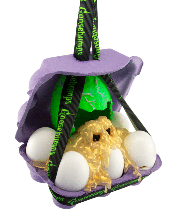 Goosebumps' Egg Monsters from Mars Ornament Raffle Ticket<br><br><span>Handmade by Gerard + Belevender