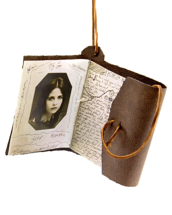Sebastian's Journal from Cruel Intentions Ornament Raffle Ticket<br><br><span>Handmade by Joseph Kaplan
