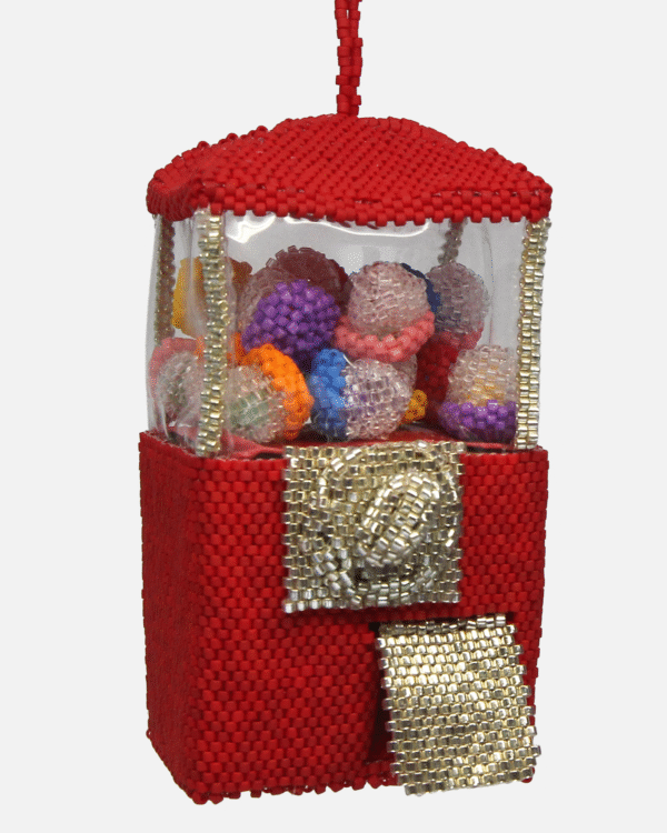Toy Capsule Vending Machine Ornament Raffle Ticket<br><br><span>Handmade by Fiona Stolorz