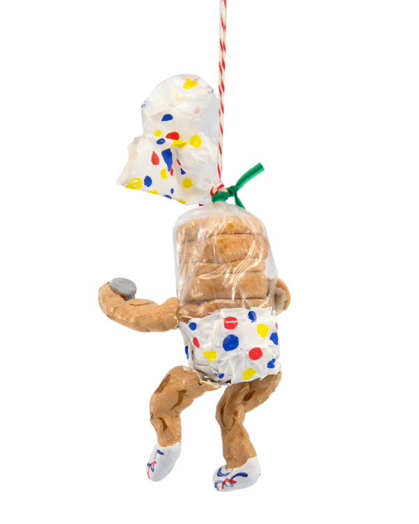 Wonder Bread Ornament Raffle Ticket<br><br><span>Handmade by Loren Ward