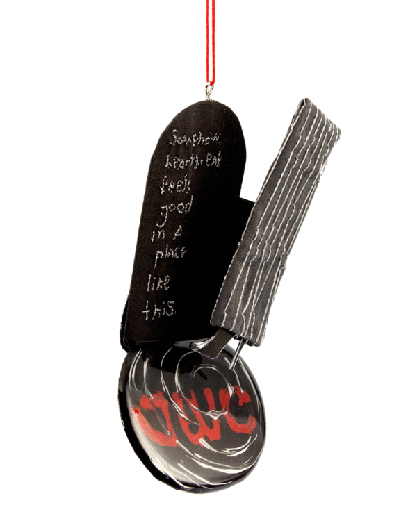 Nicole Kidman's AMC Puddle Ornament Raffle Ticket<br><br><span>Handmade by Susanna Chapman