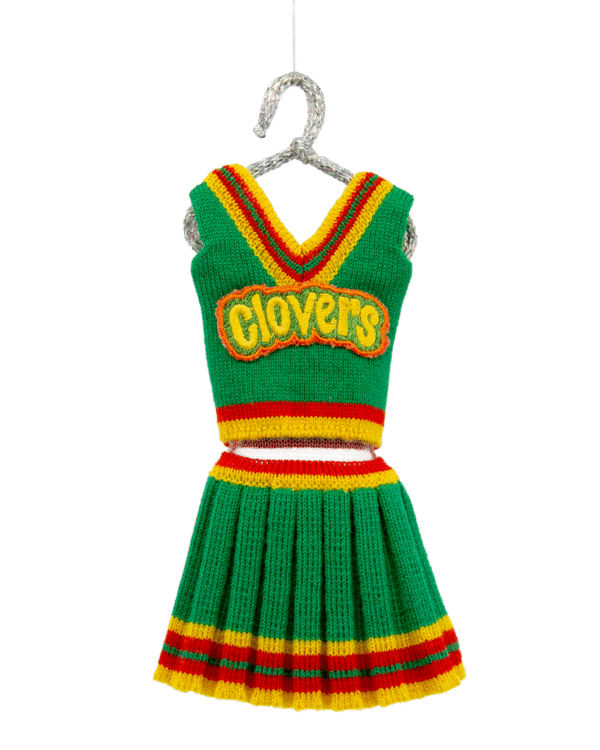 Cheer Uniforms from Bring It On Ornament Raffle Ticket<br><br><span>Handmade by Wendy Wood