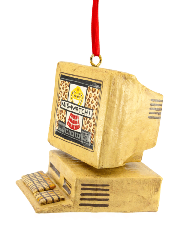 Cher's Electronic Closet from Clueless Ornament Raffle Ticket<br><br><span>Handmade by Betty Turbo