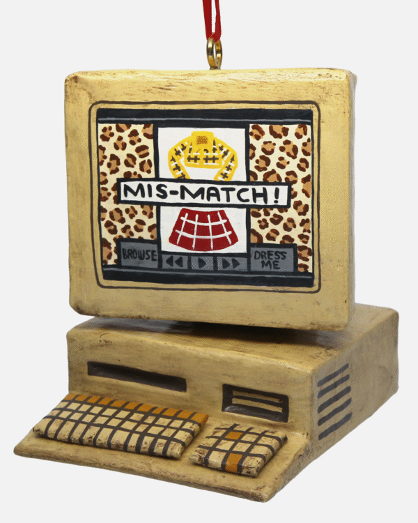 Cher's Electronic Closet from <i>Clueless</i> Ornament Raffle Ticket<br><br><span>Handmade by Betty Turbo