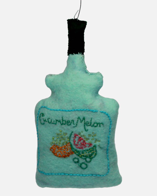 Bath & Body Works Cucumber Melon Lotion Ornament Raffle Ticket<br><br><span>Handmade by Stephanie Rudig