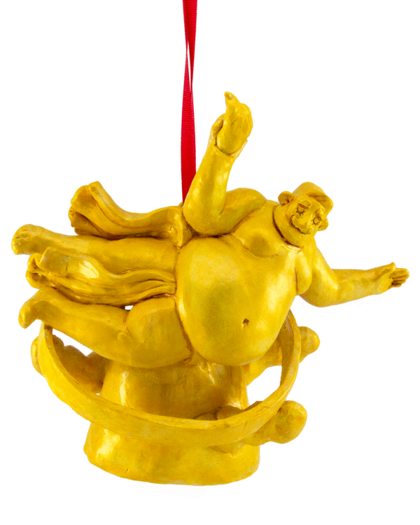 Rockefeller Center's PrometheGUS Ornament Raffle Ticket<br><br><span>Handmade by Bats Langley