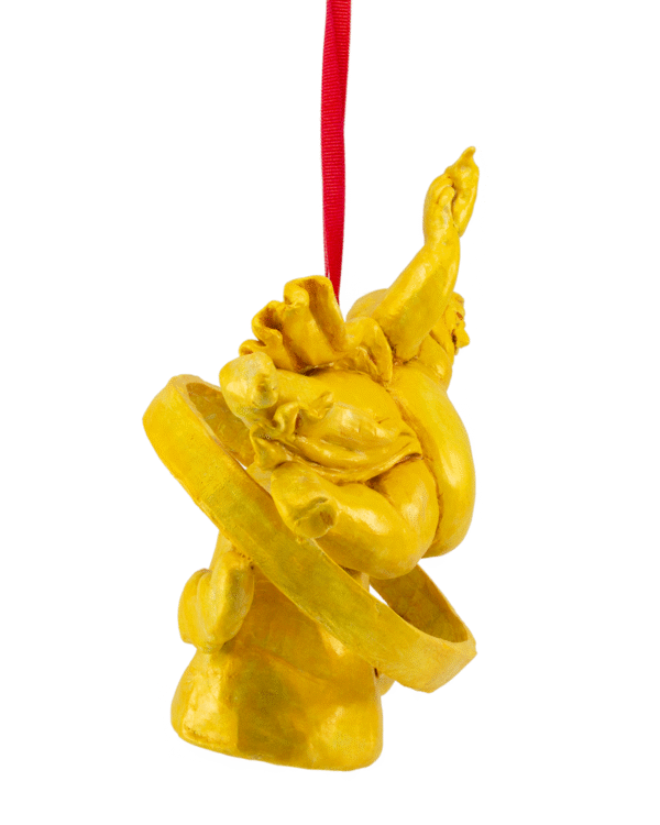 Rockefeller Center's PrometheGUS Ornament Raffle Ticket<br><br><span>Handmade by Bats Langley