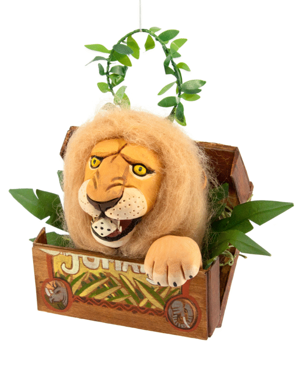 The Jumanji Board Game Ornament Raffle Ticket<br><br><span>Handmade by Eliza Reisfeld