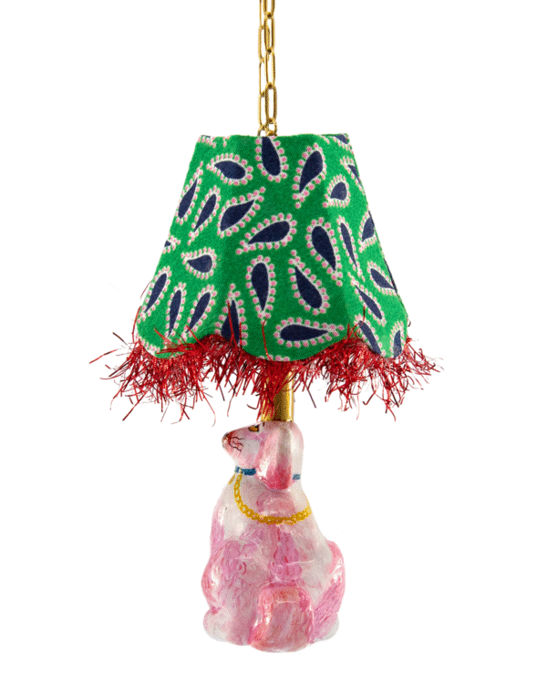 Antique Accent Lamp Ornament Raffle Ticket<br><br><span>Handmade by Sofie Birkin