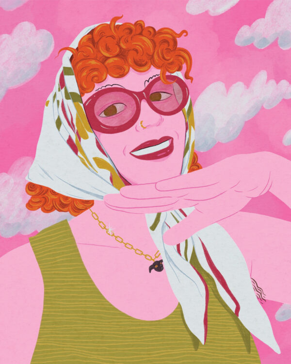 Sofie Birkin<br><br><span><i>Muriel's Wedding</i> Dress