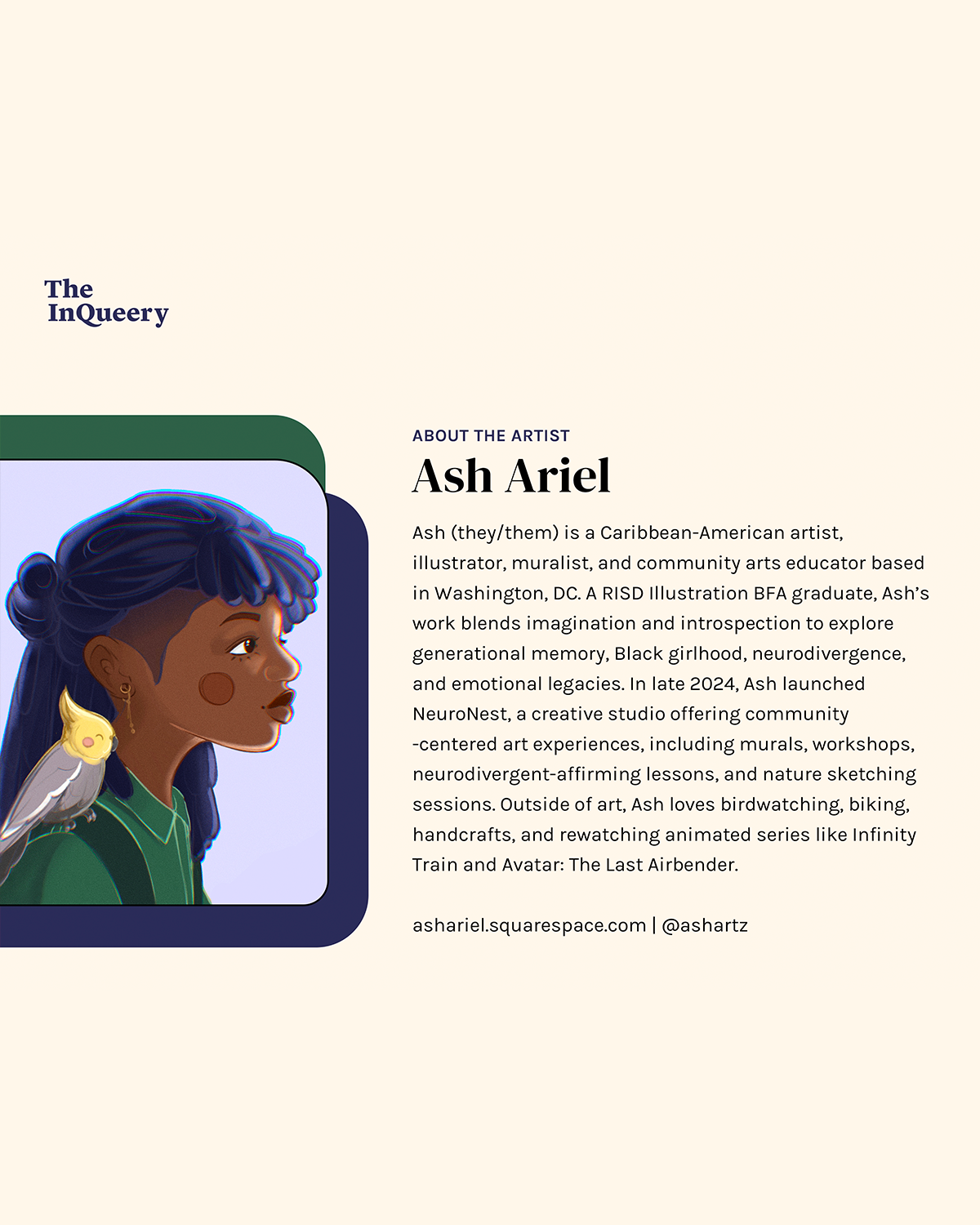 Enby Happy Meal Ornament Raffle Ticket<br><br><span>Handmade by Ash Ariel