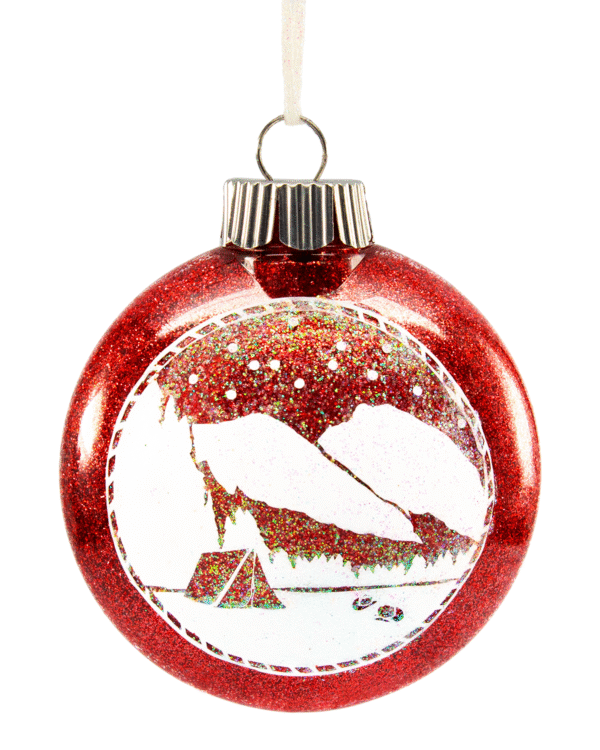 Brokeback Mountain National Park Ornament Raffle Ticket<br><br><span>Handmade by Rachael Seatvet