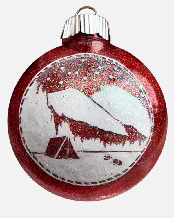 Brokeback Mountain National Park Ornament Raffle Ticket<br><br><span>Handmade by Rachael Seatvet