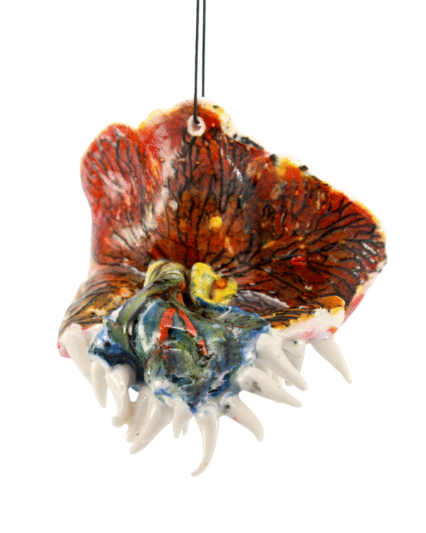 Queernivorous Plant Specimen Ornament Raffle Ticket<br><br><span>Handmade by Rebecca Manson