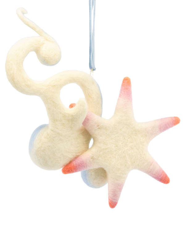 Shooting Star Ornament Raffle Ticket<br><br><span>Handmade by Wenjing Yang