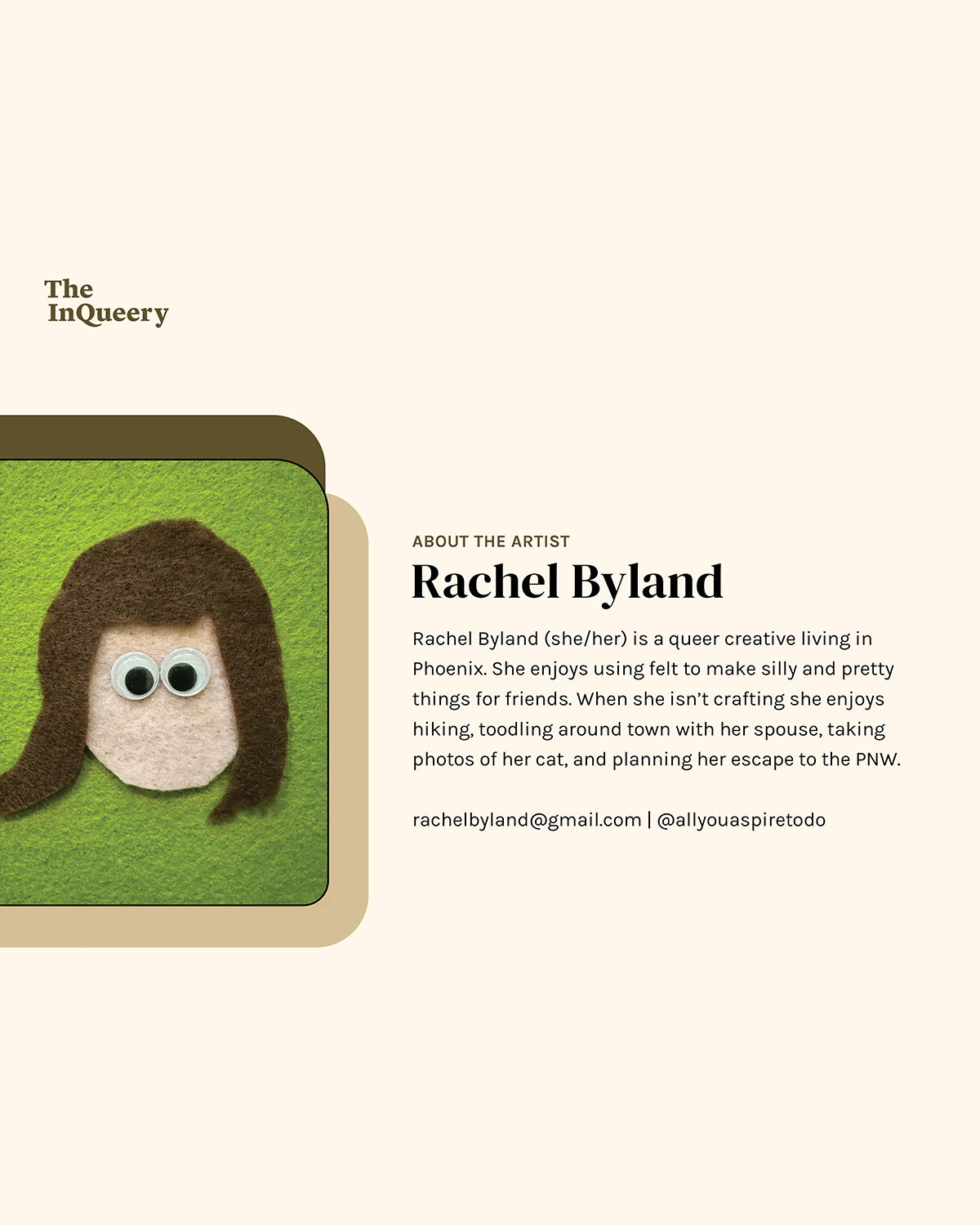 <i>The Great British Bake Off</i> Cake Ornament Raffle Ticket<br><br><span>Handmade by Rachel Byland